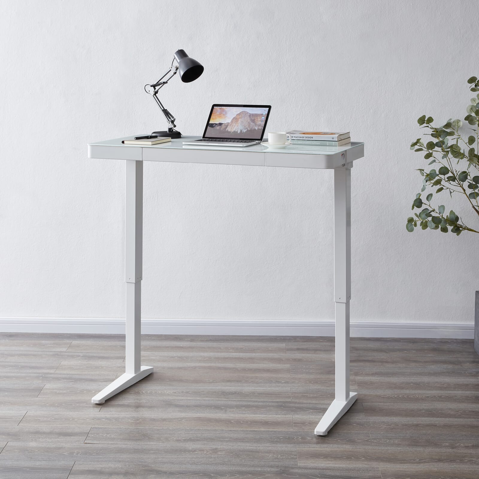 Lana Height adjustable desk at highest point